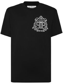 Philipp Plein: Чёрная футболка  Skull