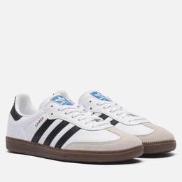 adidas: Белые кроссовки  Originals