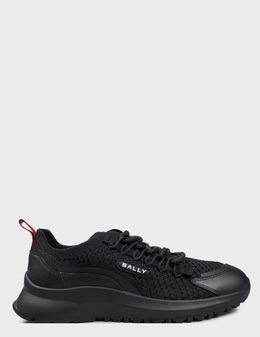 BALLY: Чёрные кроссовки 
