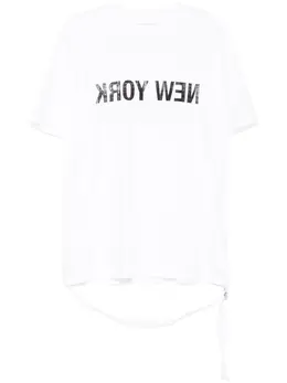 Helmut Lang: Белая футболка 