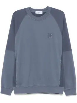 Stone Island: Голубой свитшот  Compass