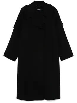 'S Max Mara: Чёрное пальто 