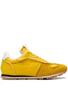 Maison Margiela: Жёлтые кроссовки  Runner
