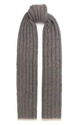 Brunello Cucinelli: Серый шарф 