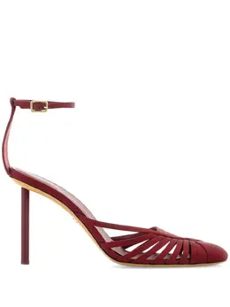 Ferragamo: Бордовые туфли 
