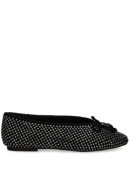 Kurt Geiger London: Чёрные балетки 