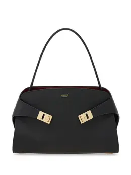 Ferragamo: Чёрная сумка 
