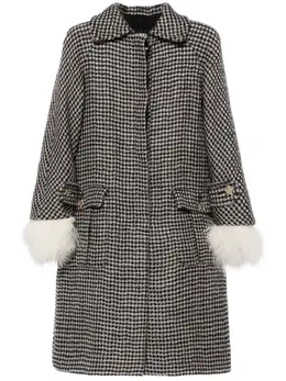 CHANEL Pre-Owned: Пальто из мохера 