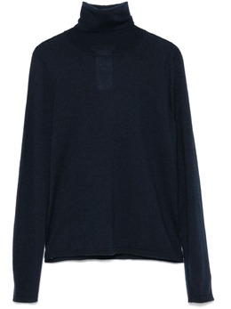 Max Mara: Синий свитер 