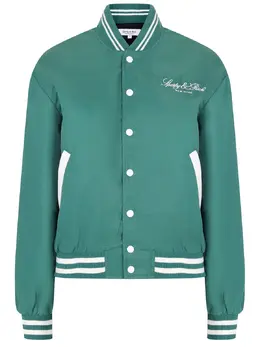 SPORTY & RICH: Зелёная куртка 