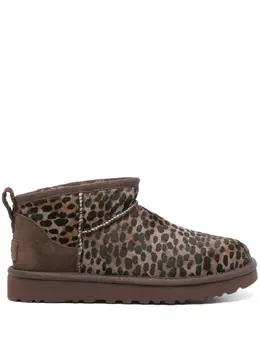 UGG: Коричневые ботинки  Ultra Mini