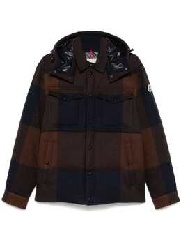 Moncler: Синяя рубашка 