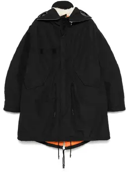 Junya Watanabe MAN: Чёрный плащ 