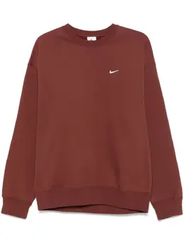 Nike: Бордовый свитшот  Solo Swoosh