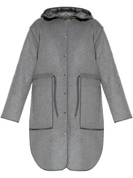 Moncler: Пальто из шерсти 