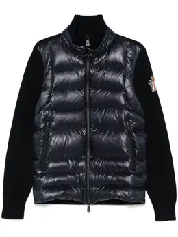 Moncler Grenoble: Голубая куртка 