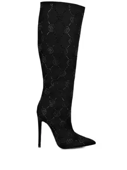 Philipp Plein: Чёрные ботинки 