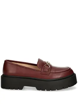 TWINSET: Красные лоферы  Oval T