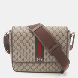 Gucci: Бежевая сумка  Ophidia GG