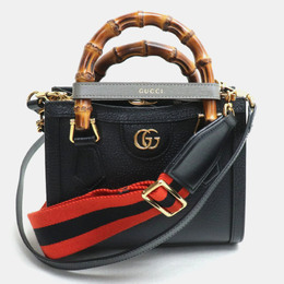 Gucci: Чорні сумки шопери 