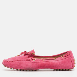 Tod's: Розовые мокасины 