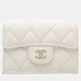 Chanel: Белый кошелёк 