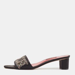 CH Carolina Herrera: Чёрные сандалии 