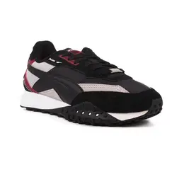 PUMA: Чёрные кроссовки  Rider
