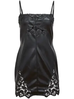 Fleur Du Mal: Кожаное платье 