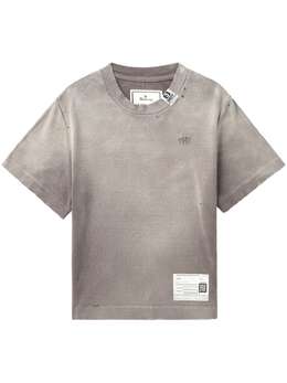 Maison MIHARA YASUHIRO: Коричневая футболка 