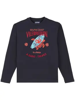 Vilebrequin: Синяя футболка 