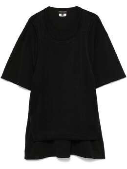 Comme des Garçons Homme Plus: Футболка в сетку 
