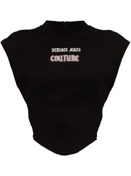 Versace Jeans Couture: Топ без рукава 