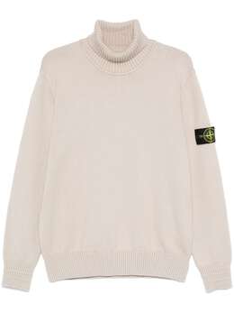 Stone Island: Светлый свитер  Compass