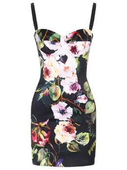 DOLCE & GABBANA: Платье из вискозы 
