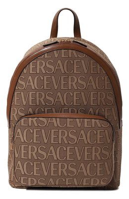 Versace: Коричневый рюкзак 