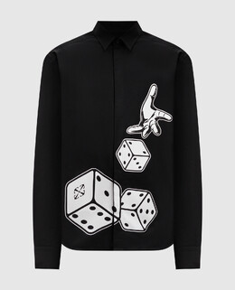 Off-White: Чорні сорочки 