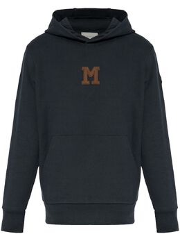 Moncler: Голубая толстовка 