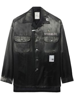 Maison MIHARA YASUHIRO: Чёрная рубашка 
