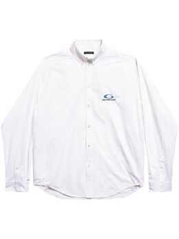 Balenciaga: Хлопковая рубашка 