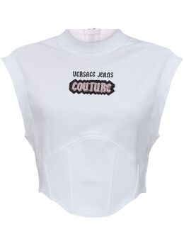 Versace Jeans Couture: Топ без рукава 