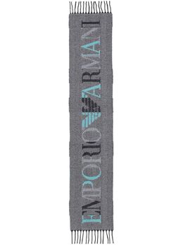 Emporio Armani: Чёрный шарф 