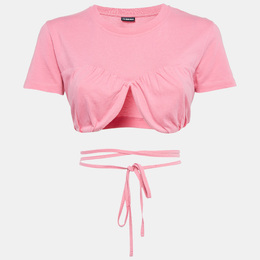 Jacquemus: Розовый топ 