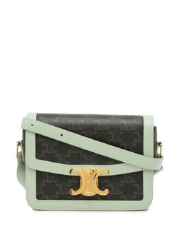 Céline Pre-Owned: Зелёная сумка через плечо 