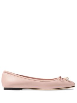Jimmy Choo: Светлые балетки 