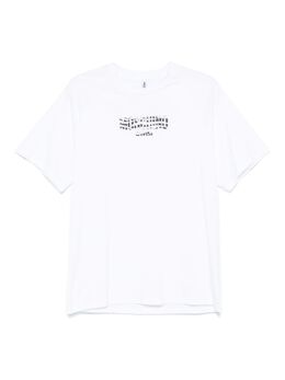 Moschino: Футболка с принтом 