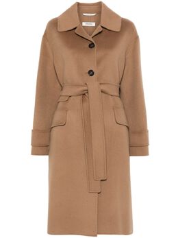 'S Max Mara: Коричневое пальто 