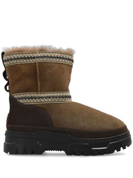 UGG: Коричневые ботинки  Classic Mini