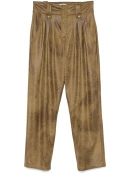 ISABEL MARANT: Зелёные брюки 
