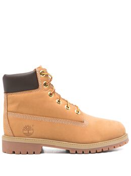 Timberland: Коричневые ботинки 
